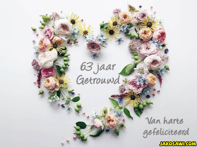 63 jaar getrouwd 2401