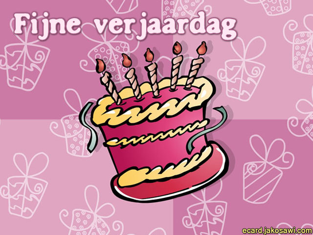 fijne verjaardag pakjes