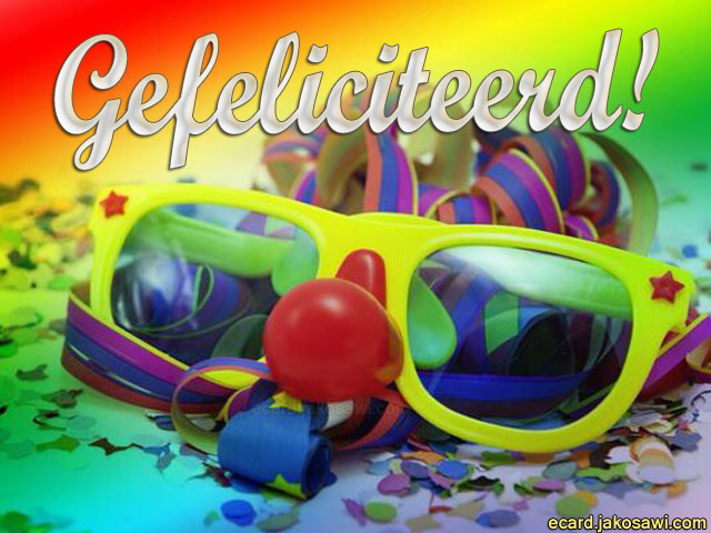 gefeliciteerd bril 1401