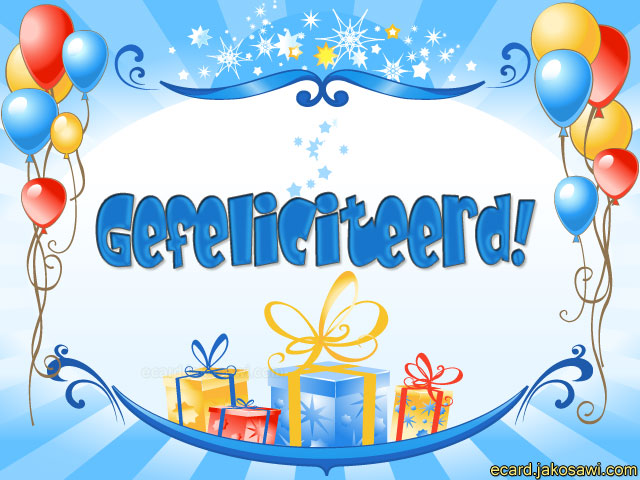gefeliciteerd ballon 1401