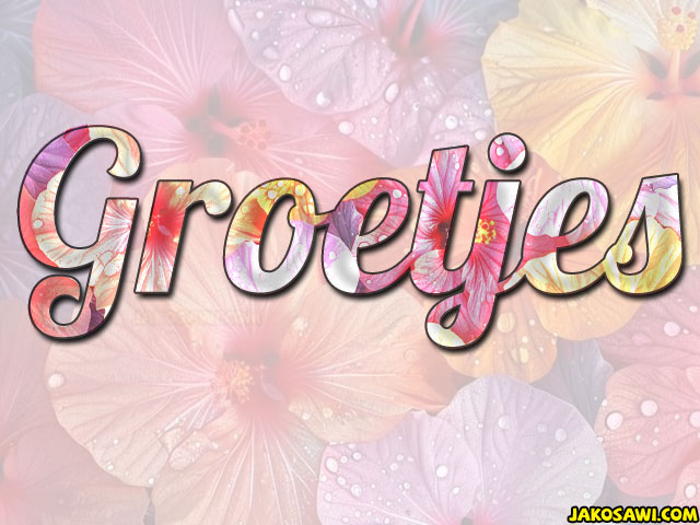 groetjes 2501