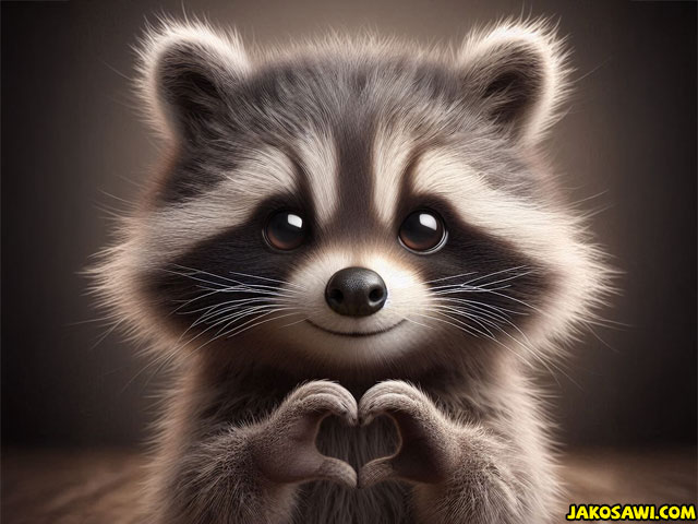 racoon love 2401