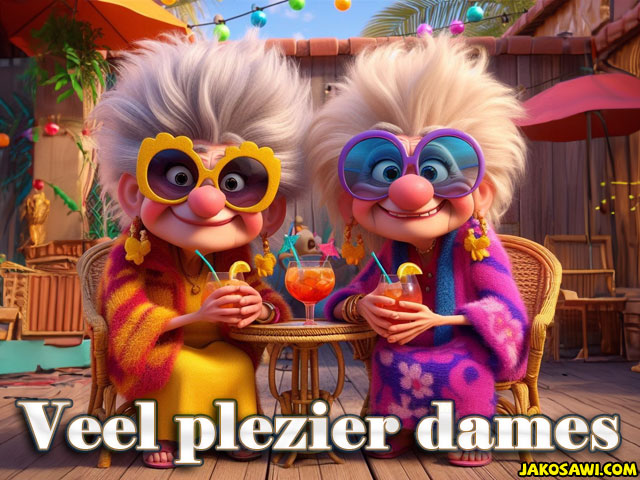vriendinnen veel plezier 2401