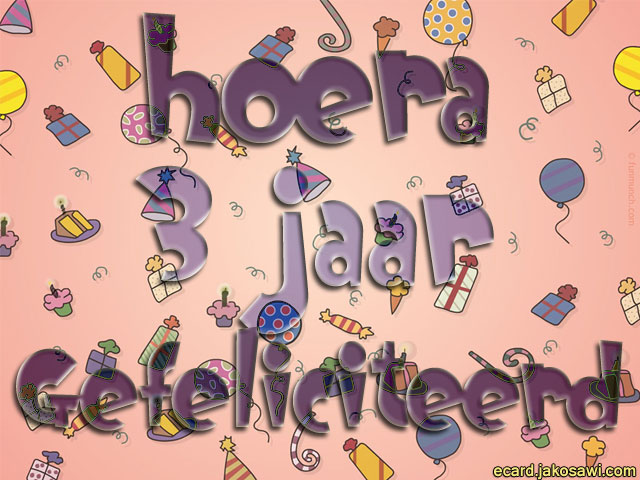 03 jaar pakjes