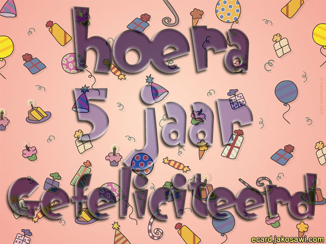 05 jaar pakjes
