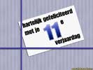 11 jaar kado