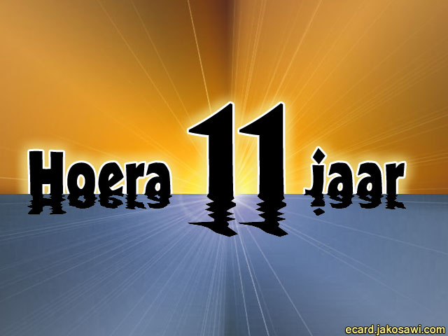 11 jaar sunset