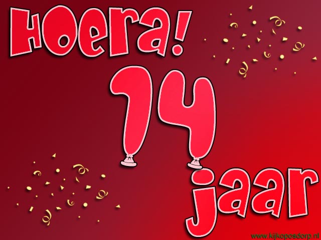 14 jaar cart