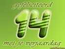 14 jaar groen
