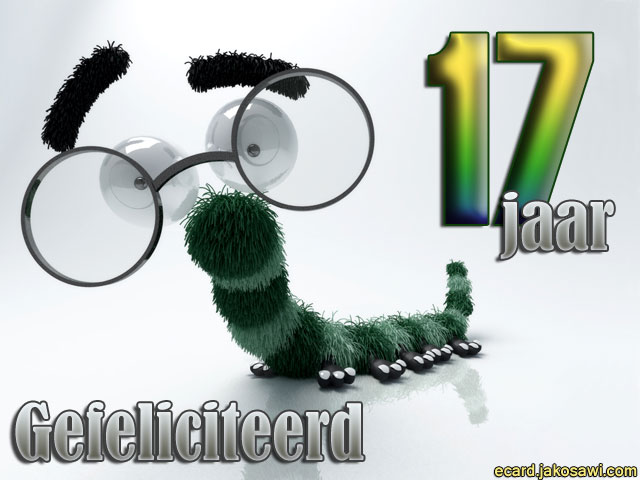 17 jaar worm
