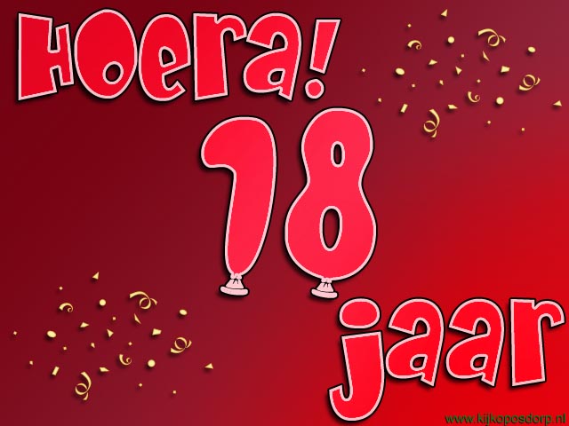 18 jaar cart