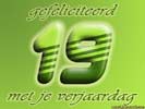 19 jaar groen