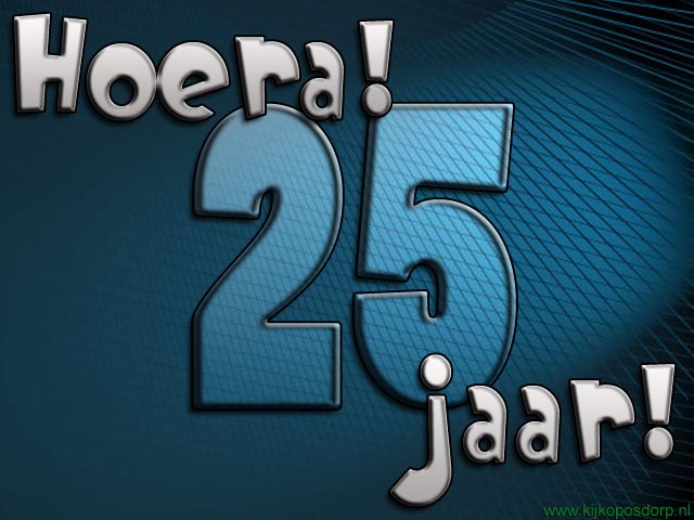 25 jaar bs