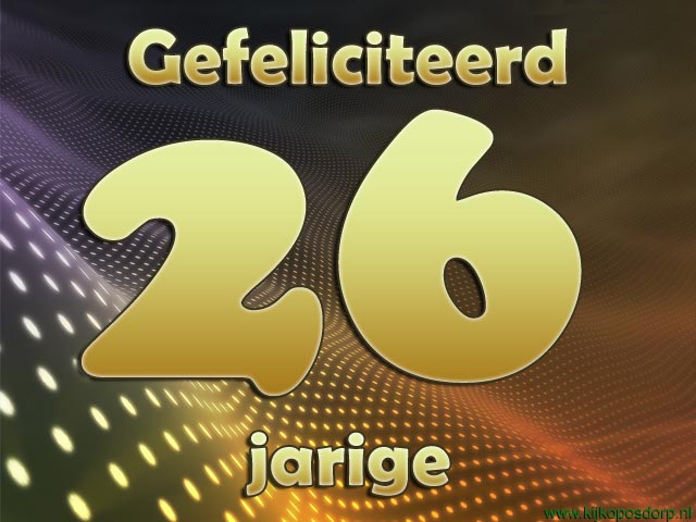 26 jaar golf