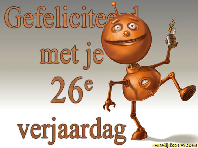 26 jaar robot