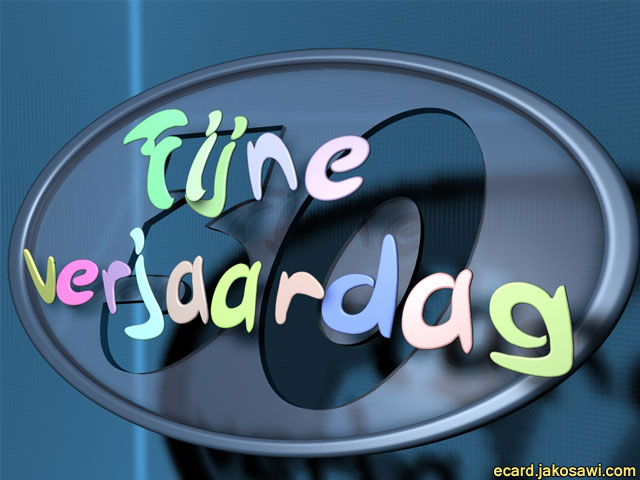30 jaar 3d