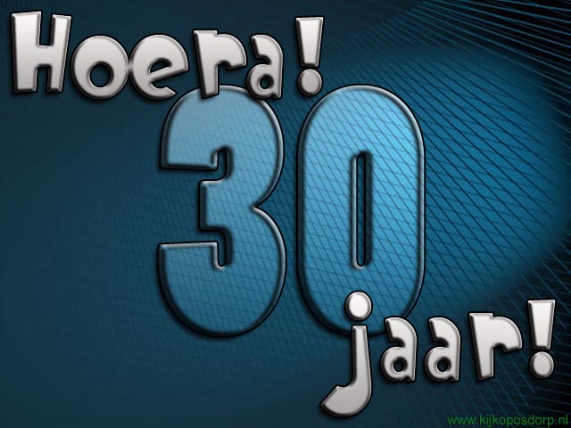 30 jaar bs