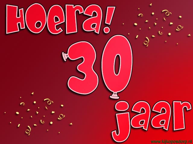 30 jaar cart