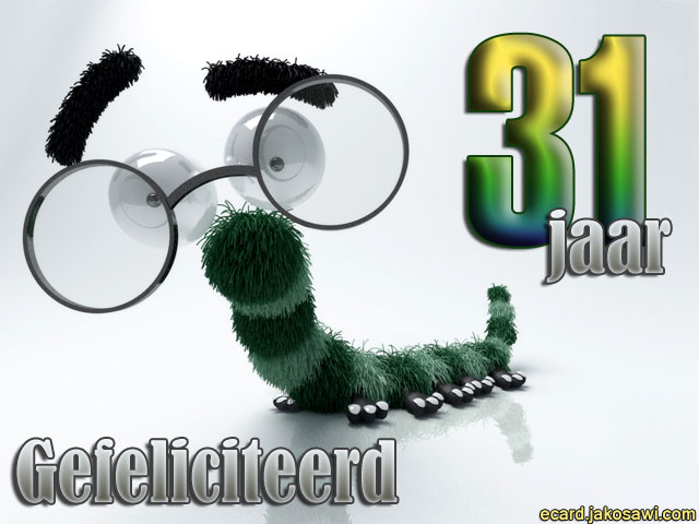 31 jaar worm