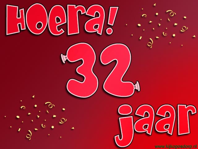 32 jaar cart