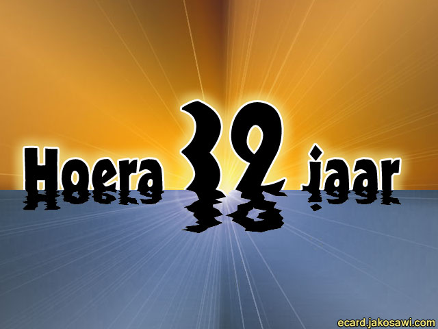 32 jaar sunset