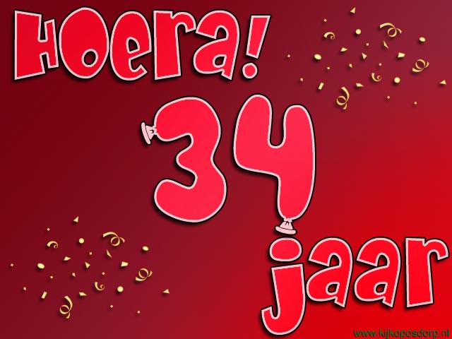 34 jaar cart