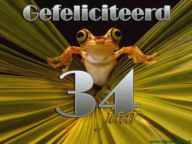 34 jaar kikker