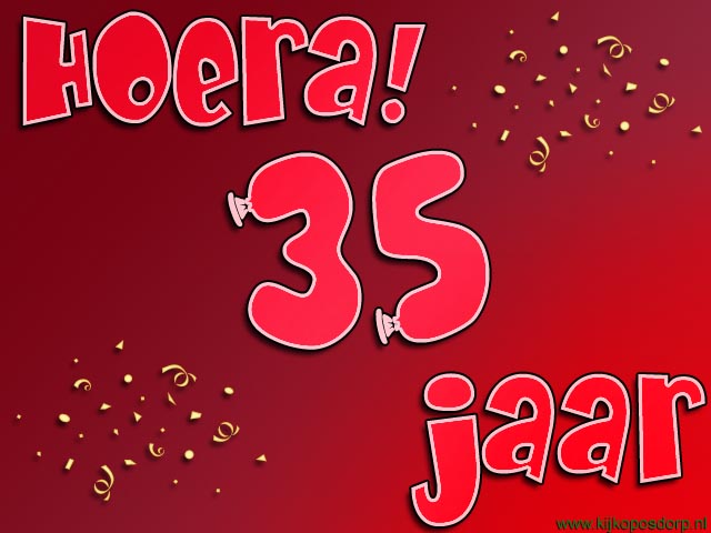 35 jaar cart