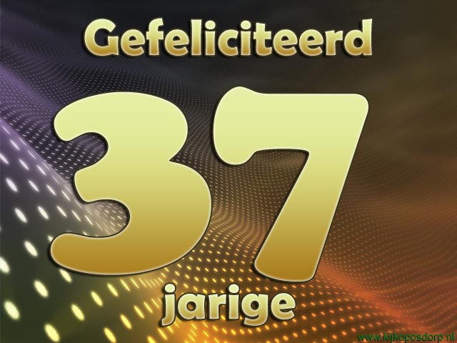 37 jaar golf