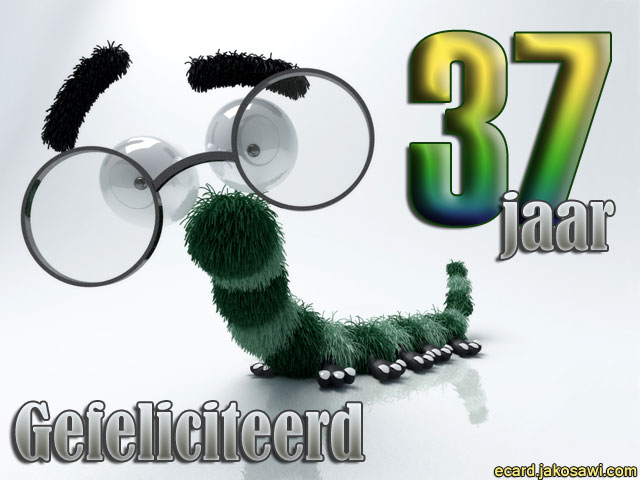 37 jaar worm