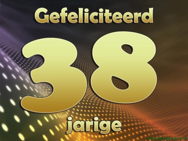 38 jaar golf