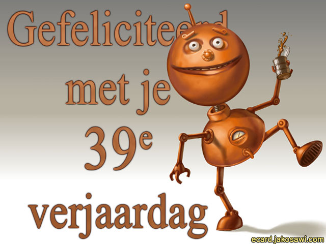 39 jaar robot