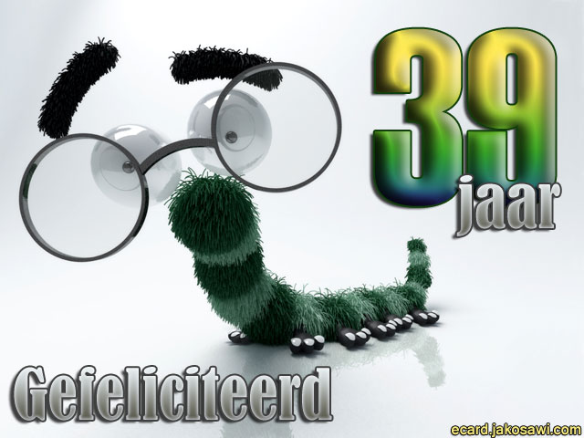 39 jaar worm