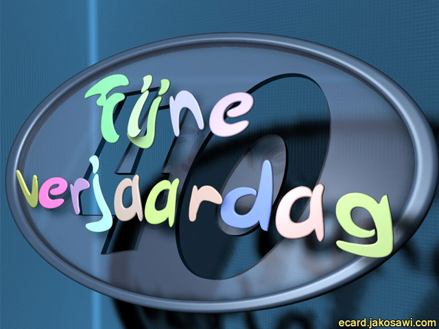 40 jaar 3d