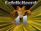 41 jaar kikker