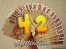 42 jaar geld