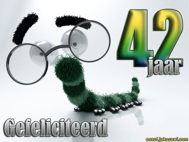 42 jaar worm