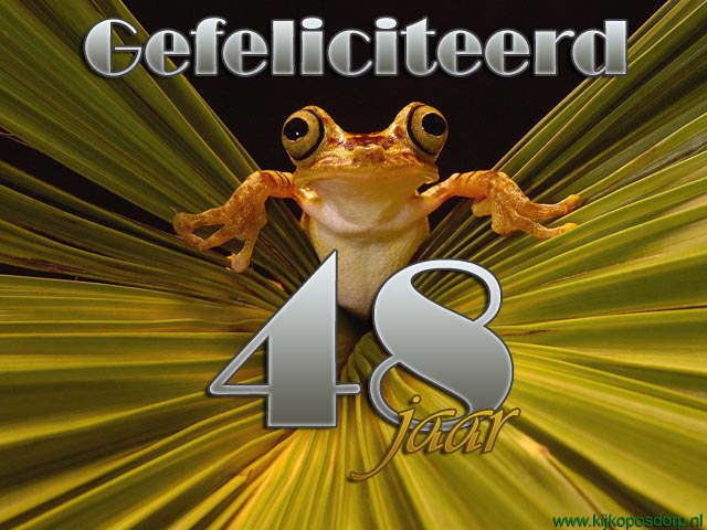 48 jaar kikker
