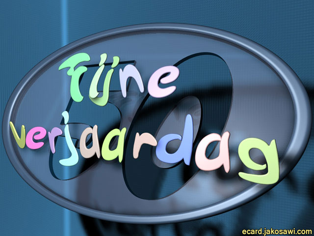 50 jaar 3d