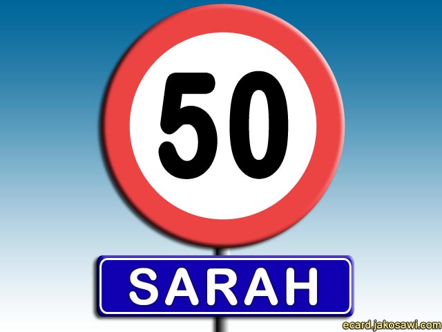 50 jaar sarah