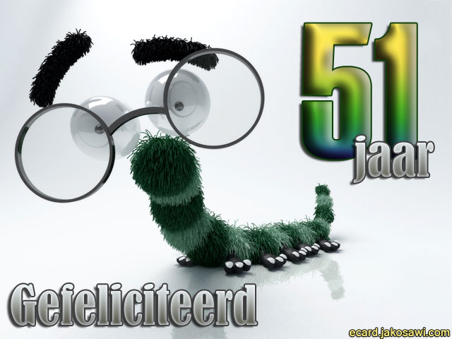 51 jaar worm