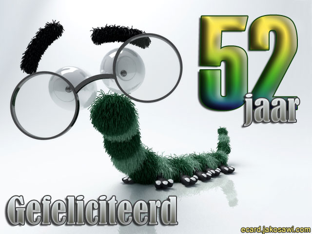 52 jaar worm