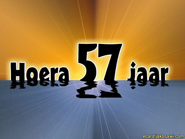 57 jaar sunset