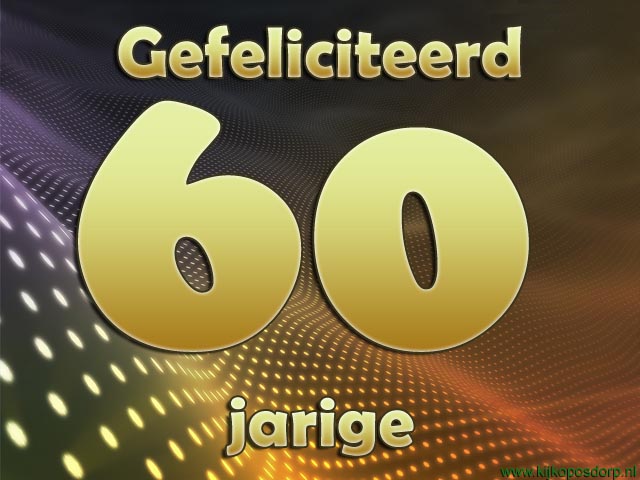 60 jaar golf