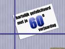 60 jaar kado