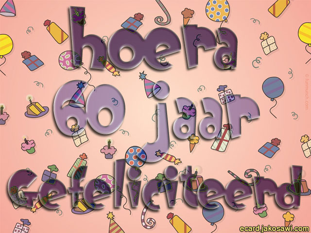 60 jaar pakjes