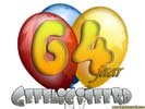 64 jaar ballon