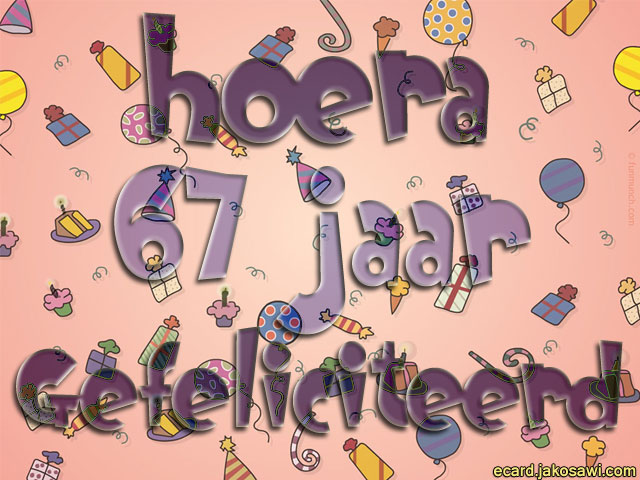 67 jaar pakjes