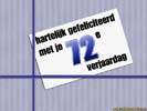 72 jaar kado
