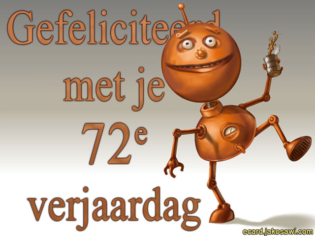 72 jaar robot